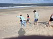 Strand und Stockbrot