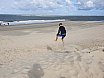 Strand und Stockbrot