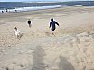 Strand und Stockbrot