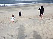 Strand und Stockbrot