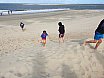 Strand und Stockbrot