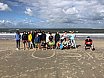 Strand und Stockbrot