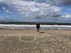 Strand und Stockbrot