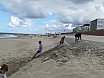 Strand und Stockbrot