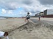 Strand und Stockbrot