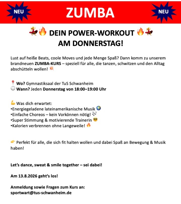 Zumba Ankuendigung c